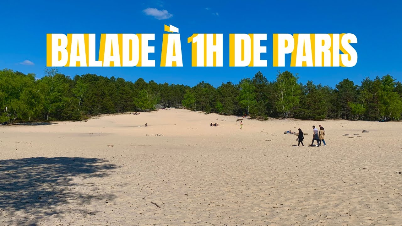 Un désert de sable en île de France accessible avec un ticket de transport!! (Le cul du chien)