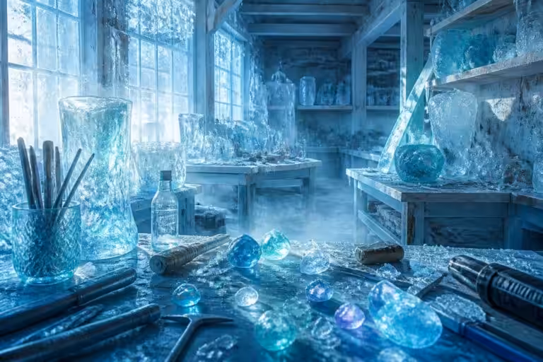 plongez dans l'univers glacé de frisquette avec « un souffle de fraîcheur » : une immersion colorée et rafraîchissante au cœur de son atelier unique.