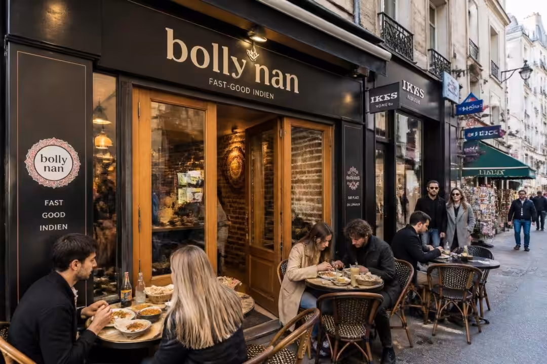 découvrez bolly nan, le fast-good indien du quartier montorgueil, alliant saveurs authentiques et rapidité pour un repas savoureux et convivial.