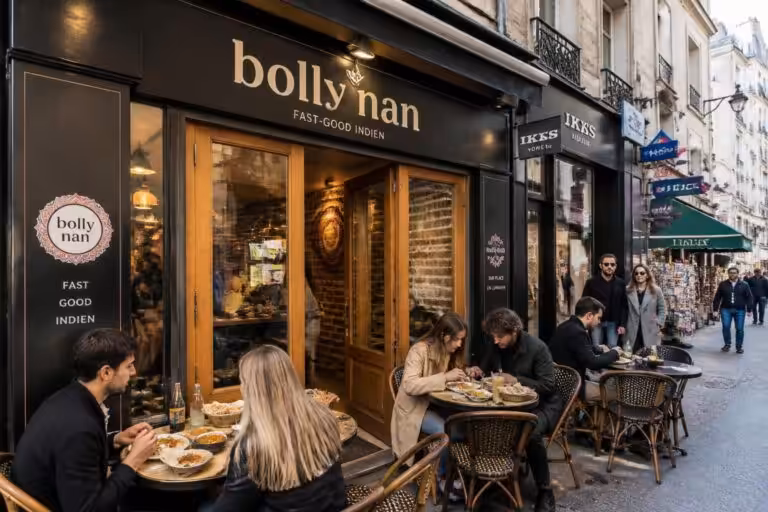 découvrez bolly nan, le fast-good indien du quartier montorgueil, alliant saveurs authentiques et rapidité pour un repas savoureux et convivial.