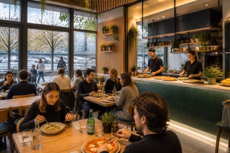 découvrez quindici, le fast-good italien à beaugrenelle, alliant saveurs authentiques et repas rapides pour une expérience culinaire savoureuse et conviviale.